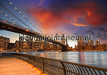 New York bridges Sky line papier murales offre